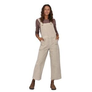 Patagonia stand-up cropped cord overalls
